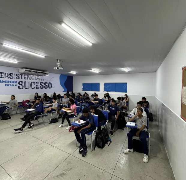 Sala de aula do Colégio Physics